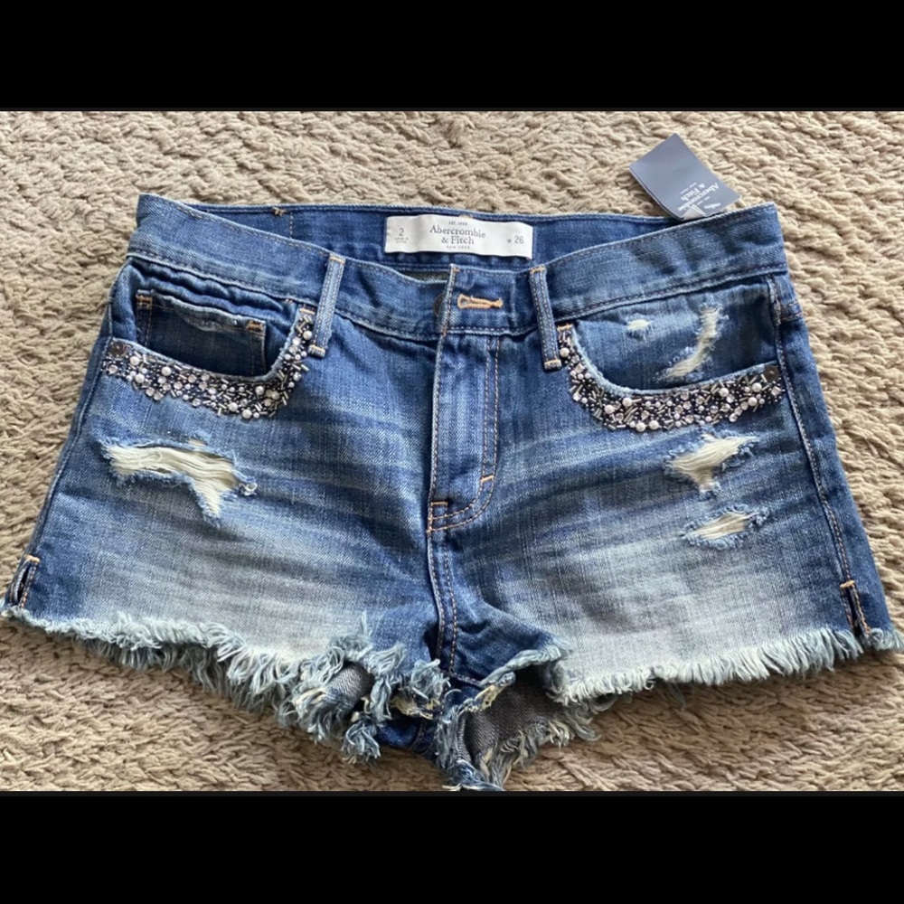 Abercrombie & Fitch Women denim shorts